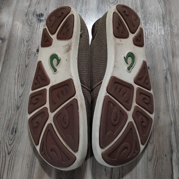 Olukai Nohea Moku Mesh Men’s Brown Slip On Sneaker Shoes Size 11.5 - Picture 4 of 5